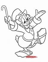 Scrooge Mcduck Coloring Pages Duck Drawing Ducktales Disney Donald Printable Book Getdrawings Funstuff Disneyclips sketch template
