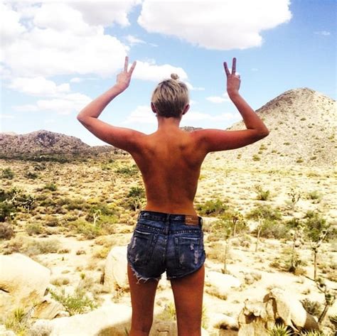 Miley Cyrus Naked Instagram Pictures Popsugar Celebrity