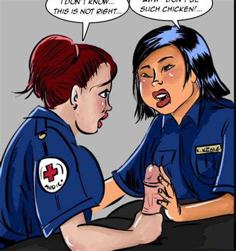 busty ambulance nurse pleasures her male friend cartoontube xxx