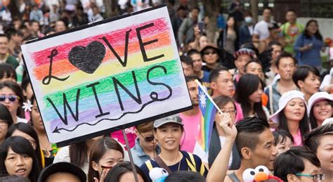 Minority Azerbaijan Love Wins Taiwan Celebrates Same Sex Marriage