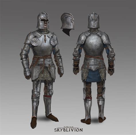 steel armor concept art  gees skyblivion