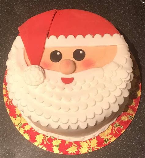 Santa Christmas Cake • Caking And Baking • Sweet As • Leamington Spa