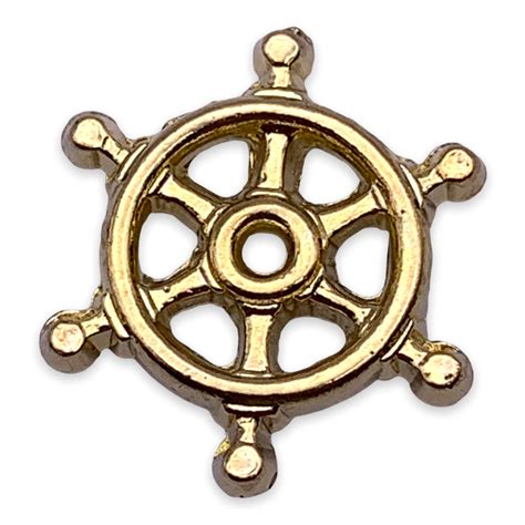 Ships Wheel Lapel Pin Nautical Lapel Pins