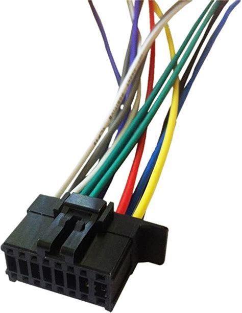 amazoncom pioneer avh xbs player wiring harness plug electronics