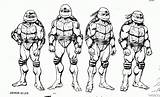 Turtles Mutant sketch template