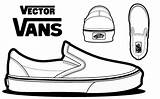 Vans Template Vector Shoe Blank Sub Worksheets Shoes Plans Drawing Logo Outline School Clipart Lessons Canvas Templates Kids Sketch Projects sketch template