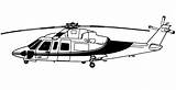 Helicopter Hélicoptère sketch template