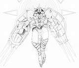Digimon Pages Colouring Wargreymon Omegamon Trending Days Last sketch template