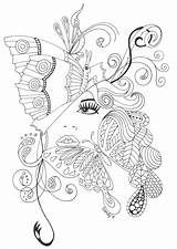 Coloring Pages Adult Adults Colouring Book People Voor Volwassenen Printable Kleuren Kleurplaat Sheets Drawing Couple sketch template