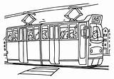 Tram sketch template