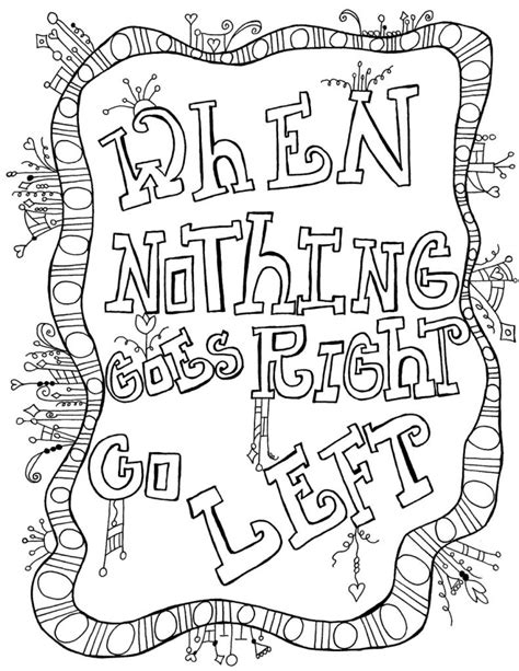 quotes coloring pages coloring pages