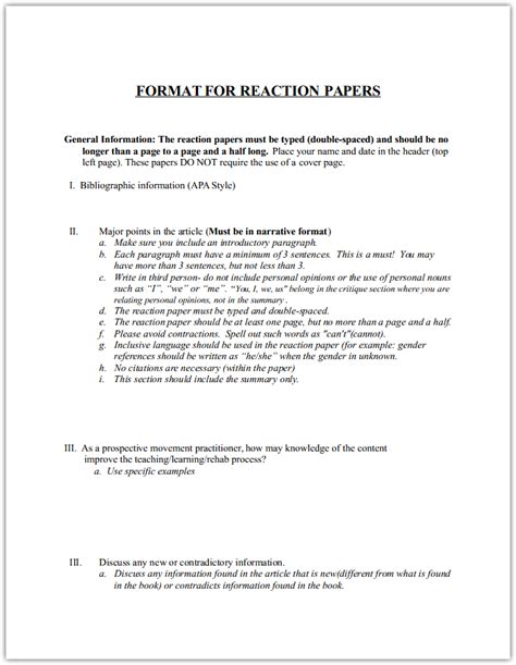 response paper  sample papers