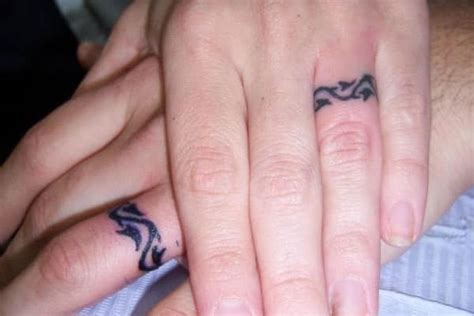 20 Magnificent Wedding Ring Tattoos Ideas Sheideas