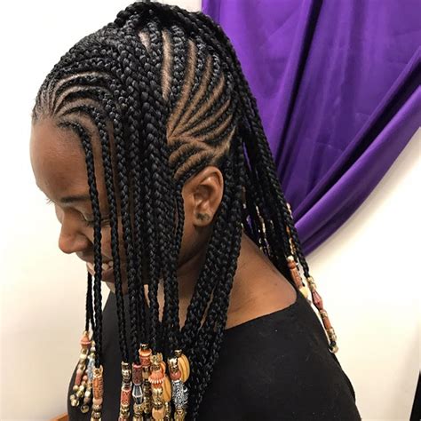 gorgeous braided hairstyles  beads  instagram allure