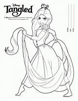Coloring Rapunzel Pages Printable Princess Tangled Disney Print Colouring Sheets Color Gif Kids Book Visit Draw Ministerofbeans Bookmark Title Read sketch template