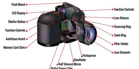 nikon camera parts diagram
