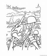 Coloring Pages Battlefield Army Getcolorings sketch template