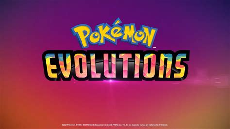 pokemon evolutions animated series revealed