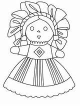 Coloring Pages Sheets Mexican Mexico Mayo Cinco sketch template