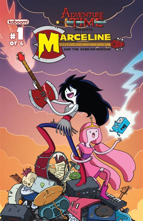Adventure Time Marceline And The Scream Queens Issue 1