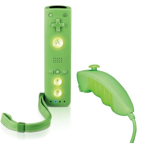 mini  controller wii green