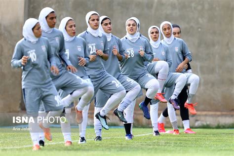 Isna Training Session Of Iran Women’s National Football Team