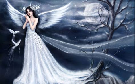 Graceful Snow Angel Princess Angel Wallpaper Angel Pictures Fairy