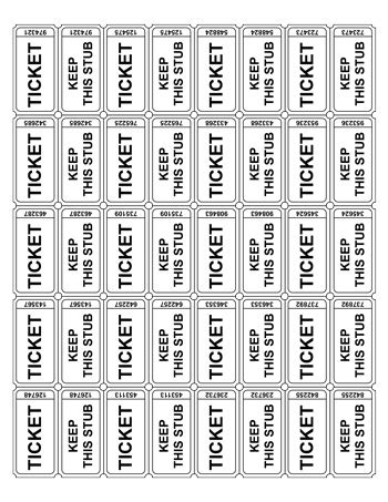 numbered raffle ticket tims printables printable numbered raffle