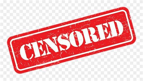 √100以上 Censored Sign No Background 852467 Censored Sign No Background