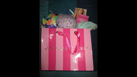 victoria secret pink bras and panties haul dazzling deals youtube