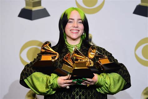 Billie Eilish Räumt Bei Grammys Ab
