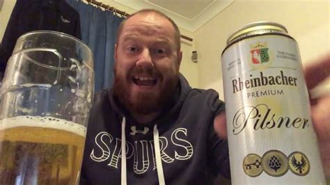 beer review  aldi rheinbacher pilsner youtube