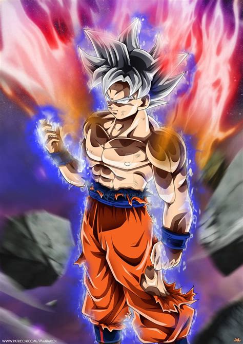 Goku Mastered Ultra Instinct By Maniaxoi Dragon Ball Z Goku Art Goku