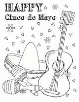 Mayo Cinco Coloring Pages Happy Printable Color Kids Print Fun Coloring4free Sheets Colouring Mayonnaise Cactus Bestcoloringpagesforkids Develop Recognition Ages Creativity sketch template