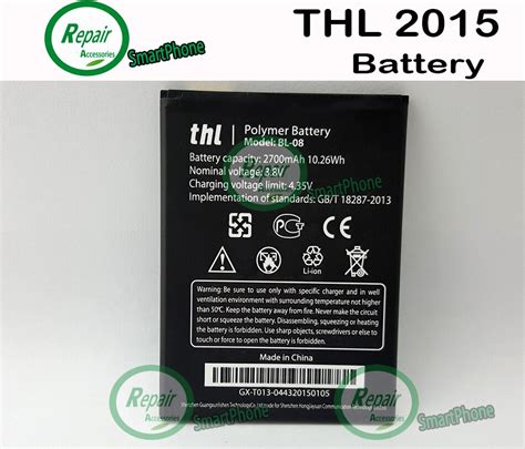 original mah battery  thl  smart mobile phone  shipping tracking number