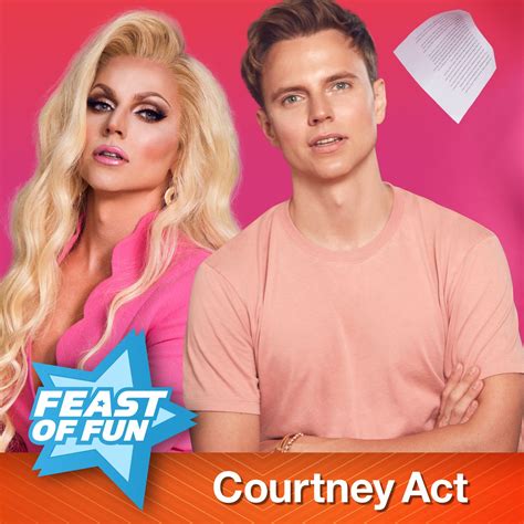 courtney act looks back on her life as a drag icon from feast of fun