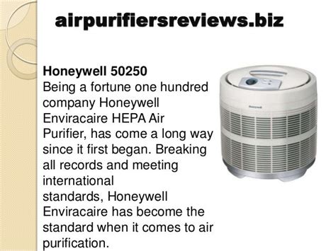 honeywell  air purifier review