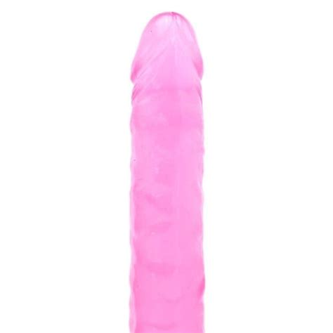 adam and eve pink jelly slim dildo sex toys and adult