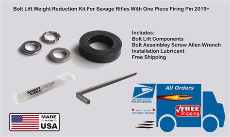 bolt lift kit  savage axis bolt lift weight reduction kit  savage rifles   piece