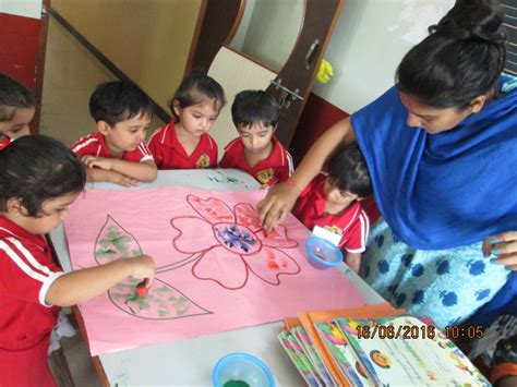 nursery kids craft activity asis pre primary