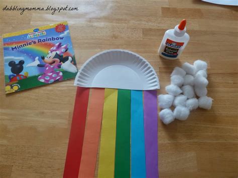 dabblingmomma rainbow craft