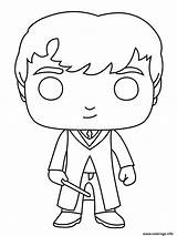 Potter Funko Neville Ron Uniques Raskrasil Coloriages Gratuitement Jecolorie Danieguto Londubat Alastor Moody Gratuit sketch template