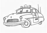 Cars Coloring Pages Sheriff Printable Disney Drawing Mater Movie Tow Kids Pixar Car Truck Ecoloringpage Color Sally Print Drawings Coloriage sketch template