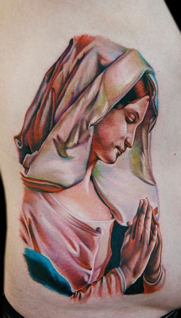 Mary Praying By Cecil Porter Tattoos
