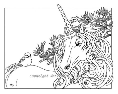 mindfulness coloring printables unicorn coloring pages