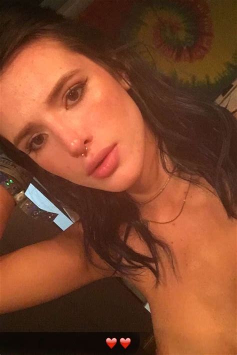 bella thorne nude topless boobs selfie snapchat leaked celebrity leaks scandals sex tapes