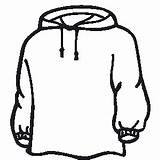 Clip Sweatshirt Clipart Hoodies Hoodie Cliparts Clipground Library sketch template