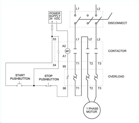 phase motor starter wiring diagram collection wiring diagram sample