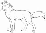 Wolf Template Coloring Cute Templates Baby Animal sketch template