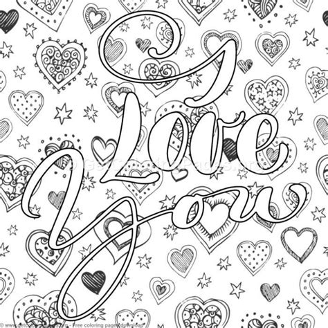 valentines lettering  love  coloring pages love coloring pages
